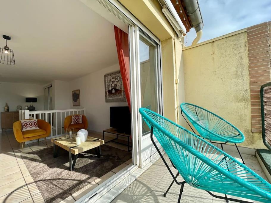 Apartment Duplex 70m2 - Vue Cite Medievale - Parking Gratuit *